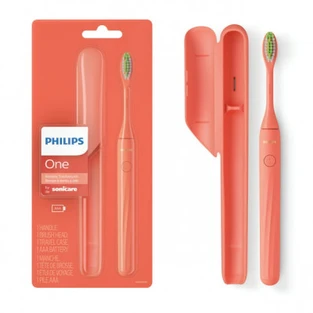Philips One By Sonicare Battery Toothbrush, Miami Coral, HY1100/01