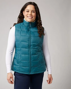 32 Degrees Women's Nano Reversible Sherpa Lined Vest
