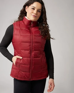 32 Degrees Women's Nano Reversible Sherpa Lined Vest
