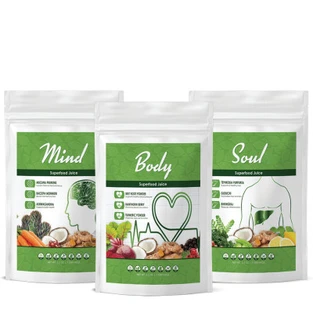 HBNaturals Healing Trilogy Ayurvedic Superfoods (7 Servings)