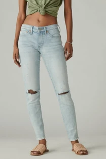 Lucky Brand Ava Skinny Jeans Mid Rise