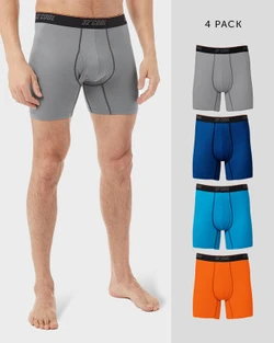 32 Degrees Men's 4-pack Cool Active Boxer Brief