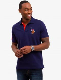 U.S. Polo Assn. Multi Color Big Logo Polo Shirt