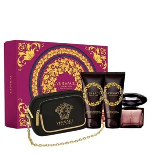 Versace Ladies Crystal Noir Gift Set Fragrances