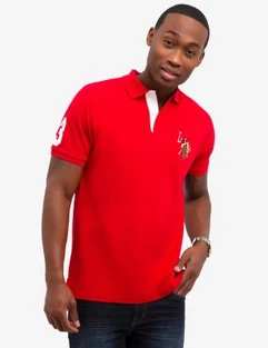 U.S. Polo Assn. Multi Color Big Logo Polo Shirt