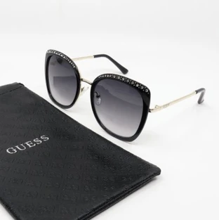 GUESS Guess  Smoke Gradient Butterfly Ladies Sunglasses
