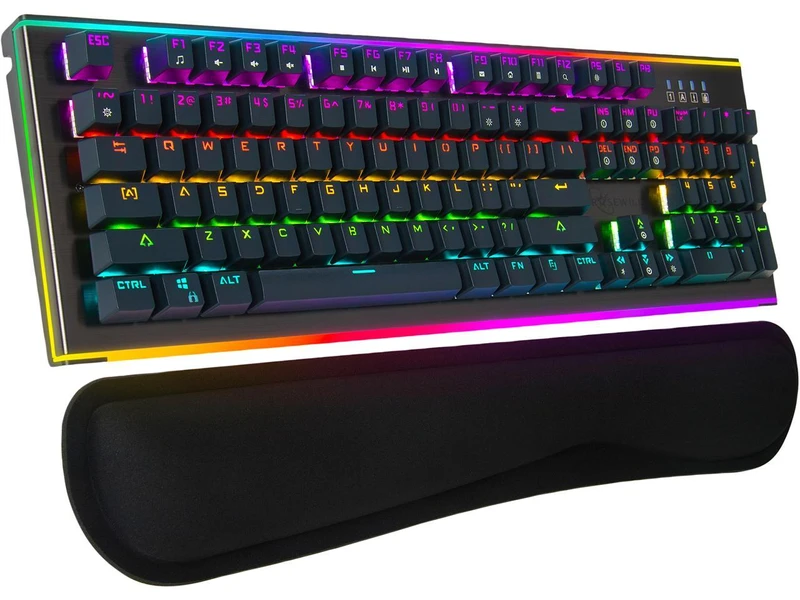 Rosewill NEON K75 V2 Mechanical Gaming Keyboard, 19 RGB Backlit Modes, Dynamic Customizable Rim Backlights