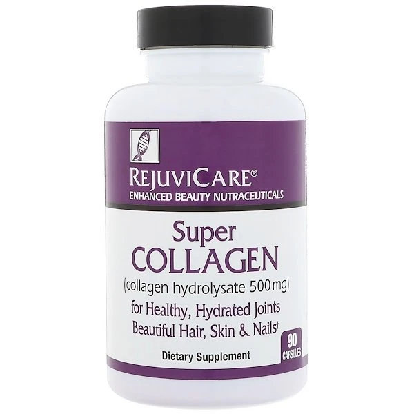 Rejuvicare Super Collagen, Collagen Hydrolysate, 500 mg 