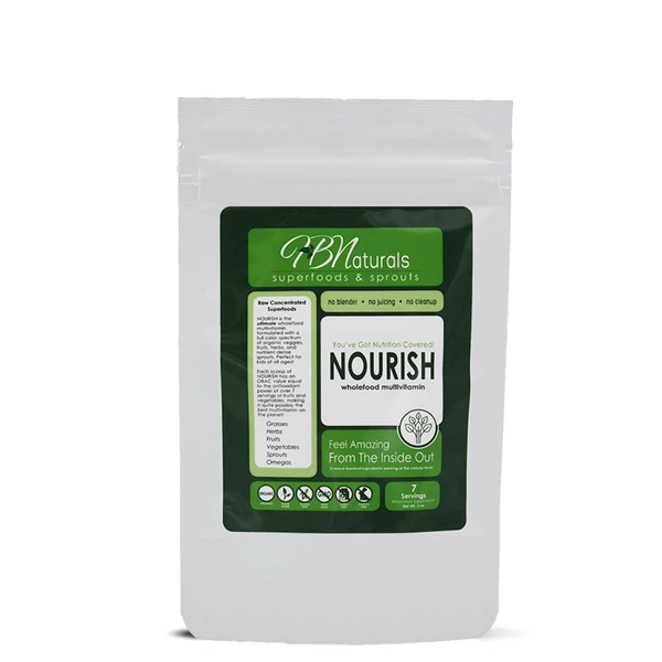HBNaturals Nourish Superfoods & Sprouts (7 Servings)