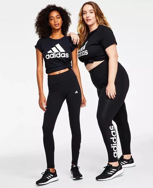 Adidas Women's Linear-Logo Full Length Leggings, Xs-4X