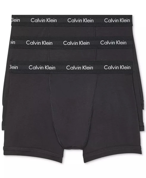 Calvin Klein Men's 3-Pack Cotton Stretch Boxer Briefs