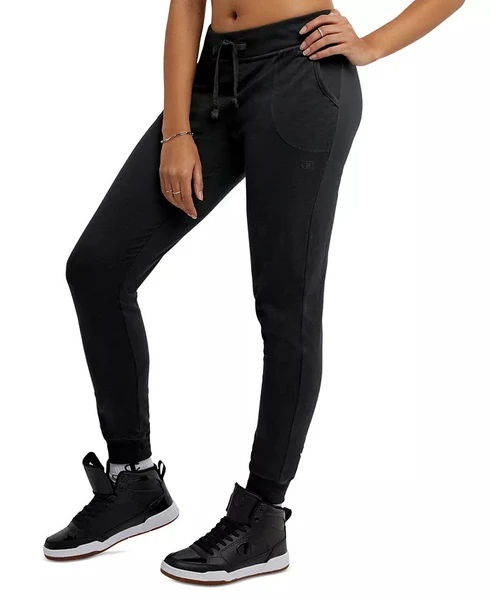 Champion Women's Cotton Jersey Full Length Joggers