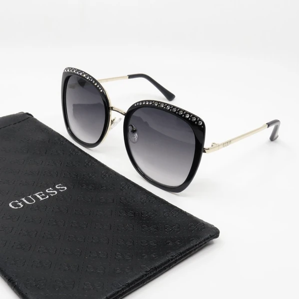 GUESS Guess  Smoke Gradient Butterfly Ladies Sunglasses