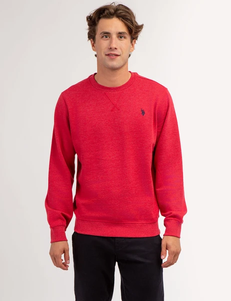 U.S. Polo Assn. Solid Crew Neck Sweatshirt