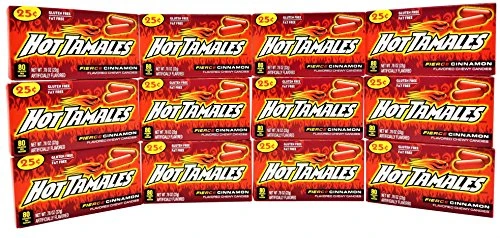  Hot Tamales Cinnamon Fierce 0.78 Oz - 12 Pack