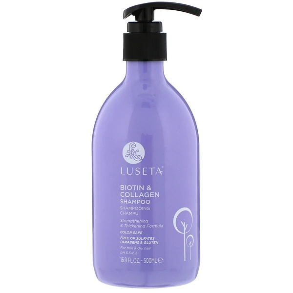 Luseta Biotin & Collagen, Shampoo, 500 ml H2